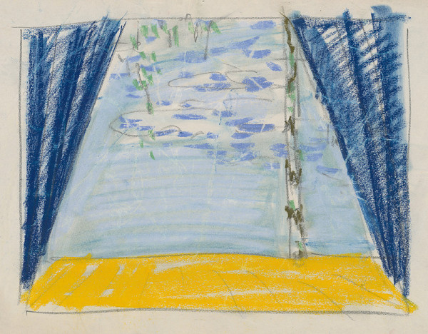 Eugen Nevan – Návrh na divadelnú scénu IX. 