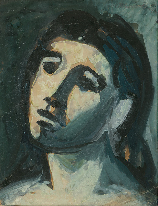 Ján Mudroch – Štúdia k Madone 