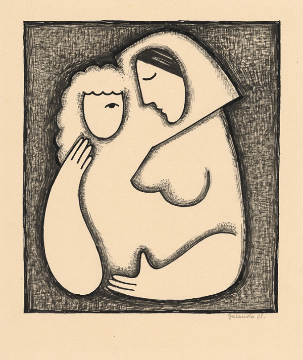 Mikuláš Galanda – Hlava dievčaťa 