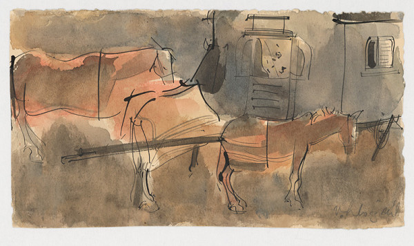 Vincent Hložník – Konský záprah 