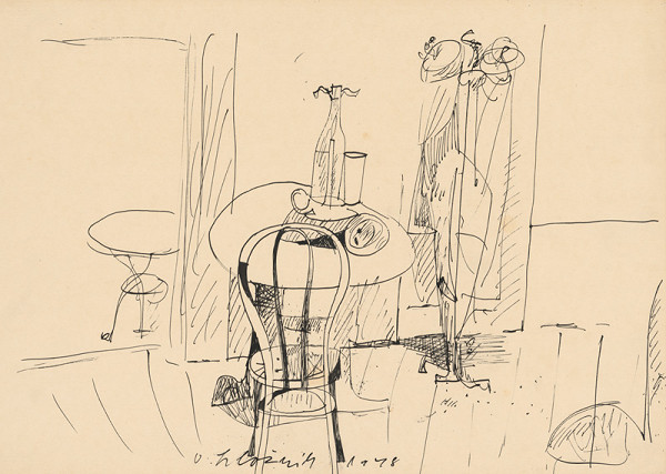 Vincent Hložník – Kaviarenské zátišie 