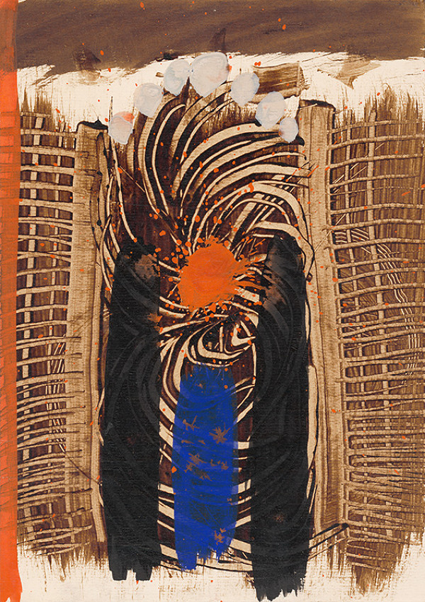 Ľudovít Hološka – IX.kresba k básniam Ľ.Feldeka: Kriedový kruh 