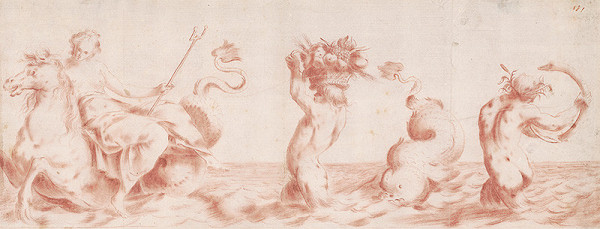 Charles Joseph Natoire – Štúdia k obrazu v Múzeu Narodowom vo Waršave 