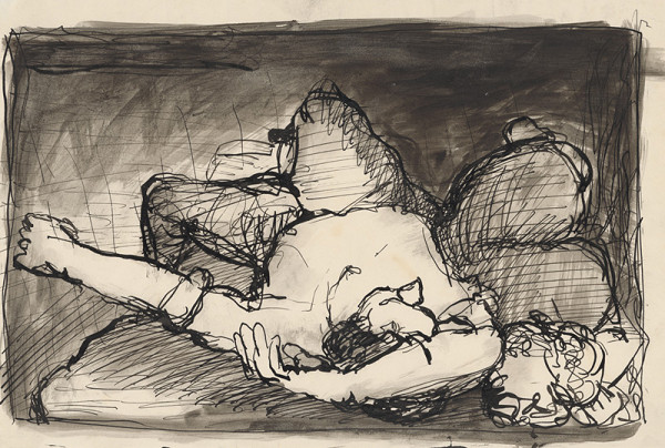 Jozef Šturdík – Štúdia k ležiacemu 