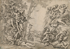 Pietro Testa – Alegória noci 