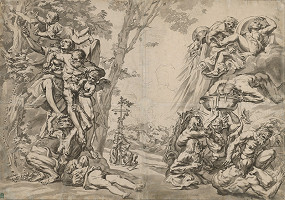 Pietro Testa – Alegória noci 