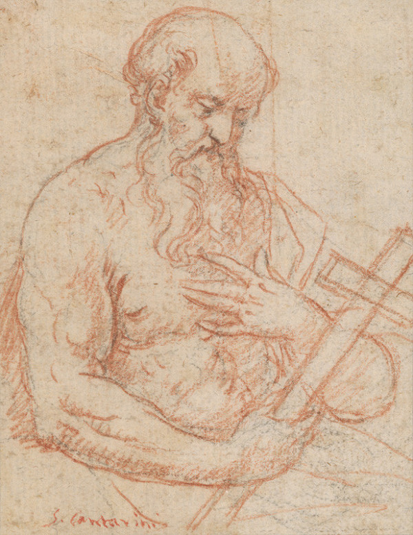 Simone Cantarini – Saint Jerome