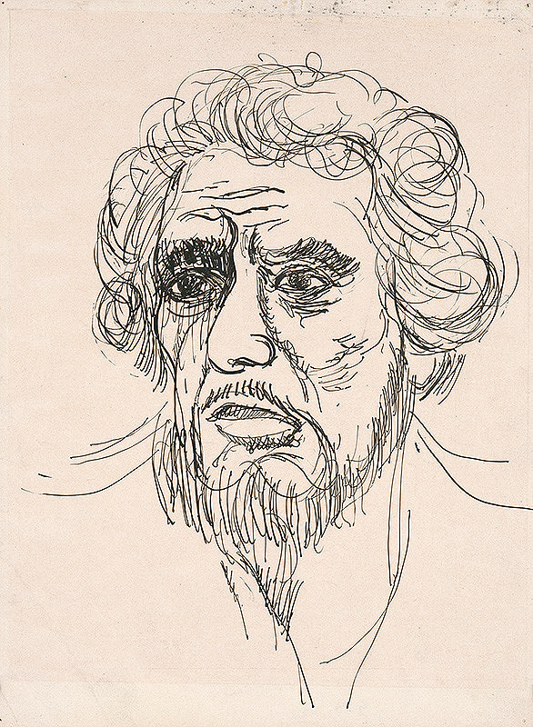 Cyprián Majerník – Autoportrét 