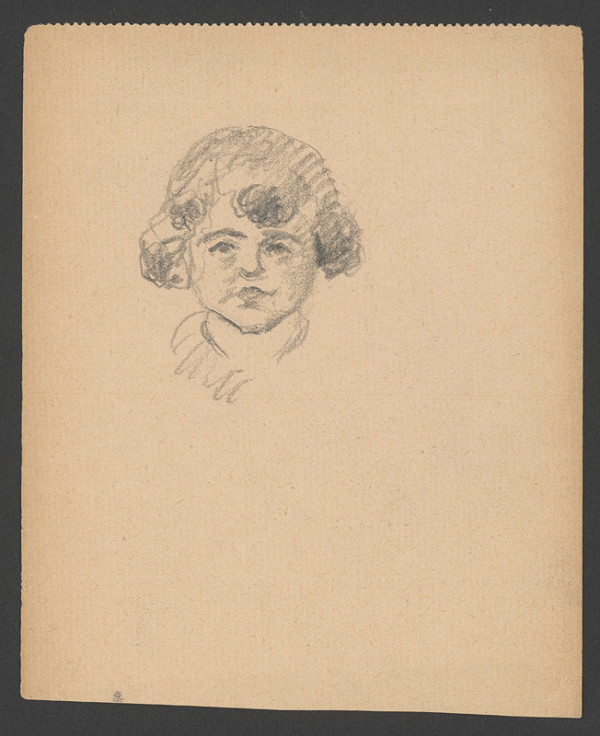 Ivan Žabota – Young Woman En Face 2. 