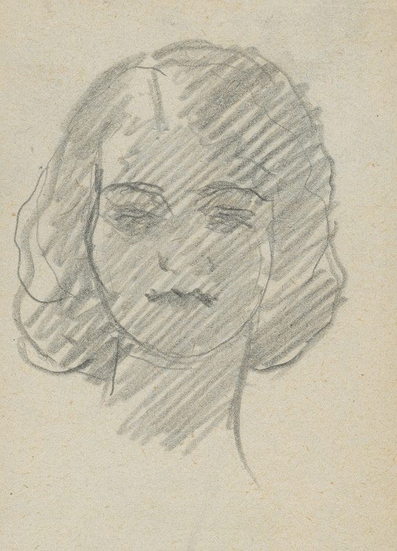 Ivan Žabota – Young Woman En Face 3. 