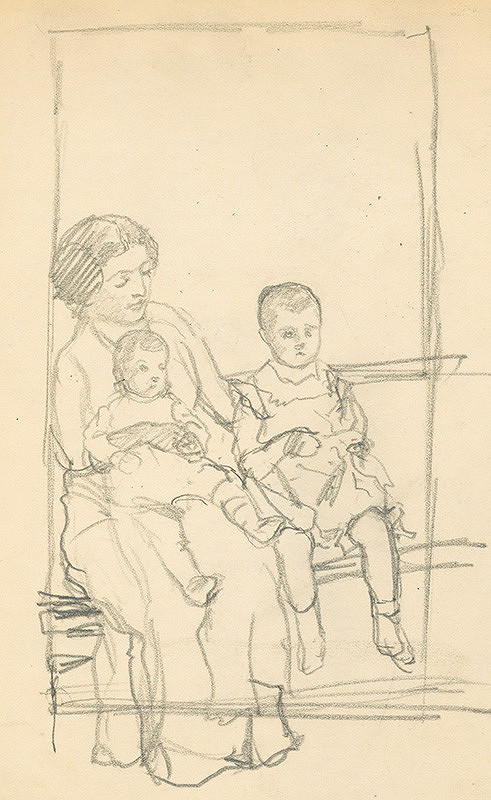 Ivan Žabota – Matka s deťmi 1. 