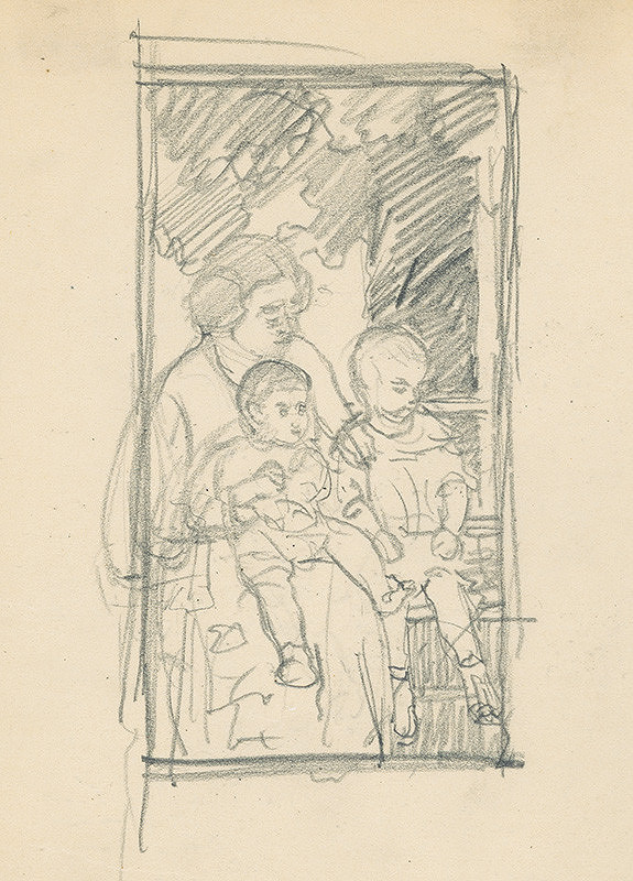 Ivan Žabota – Matka s deťmi 