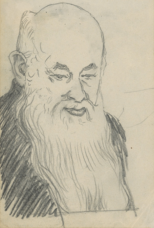 Ivan Žabota – Hlava muža s dlhou bradou 