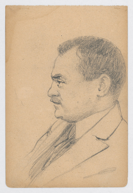 Ivan Žabota – Head of an Older Man 1. 