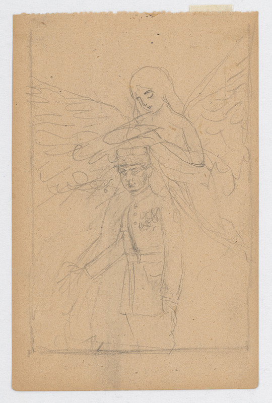 Ivan Žabota – Kompozícia k obrazu M.R.Štefánika 1. 