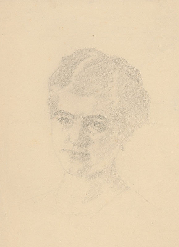 Ivan Žabota – Hlava ženy s naušnicami 