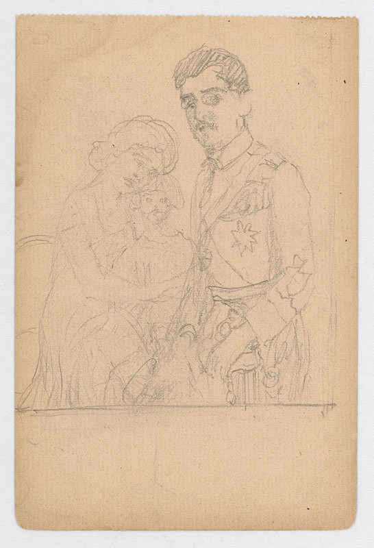 Ivan Žabota – Kráľ Alexander s rodinou 1. 