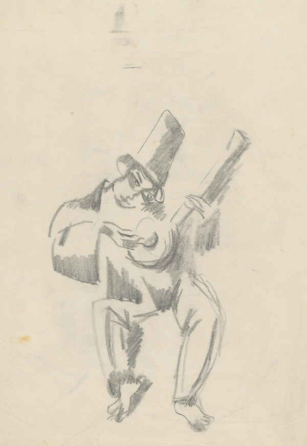 Eugen Nevan – Harlekýn s gitarou 