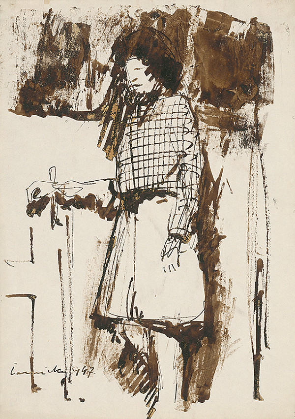 Ladislav Čemický – Dievča v kockovanej blúzke 