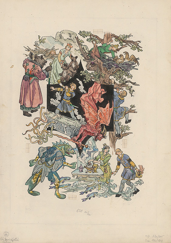 Jaroslav Vodrážka – Tri zakliate kniežatá 