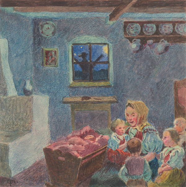 Gustáv Mallý – 16.- Matka s deťmi 