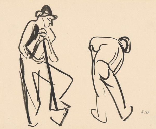 Jaroslav Vodrážka – Muži s lopatou I. 