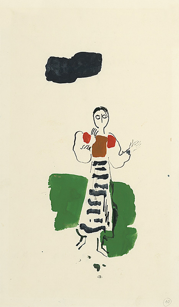 Viera Kraicová – Blue Flower - 1. 