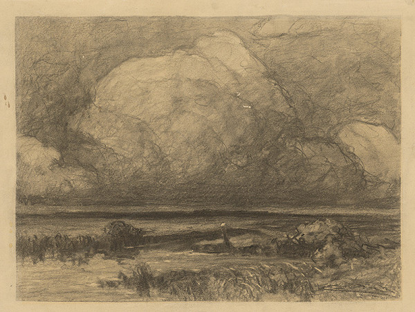 Ľudovít Čordák – Pohľad do údolia rieky 