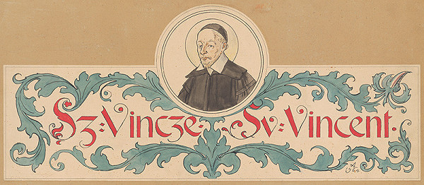 Mikoláš Aleš – Svätý Vincent 