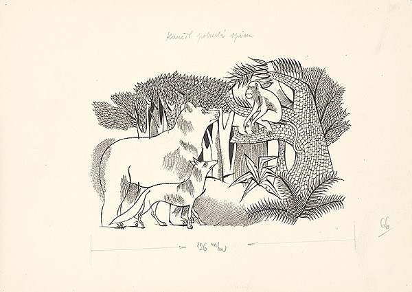 Ferdinand Hložník – Kančil Punishes the Monkey 