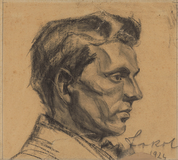 Koloman Sokol – Head Study of a Man 