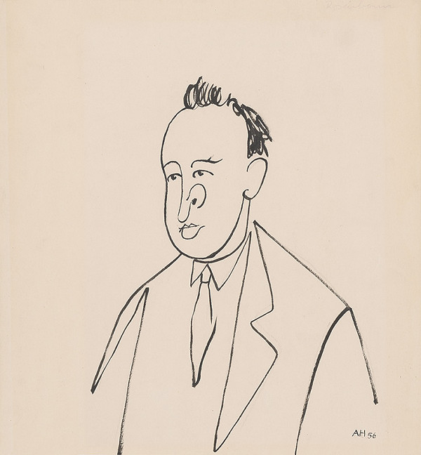 Adolf Hoffmeister – Karikatúrna kresba - Pavol Horov