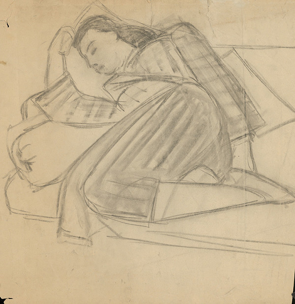 Eugen Nevan – Ležiaca žena 