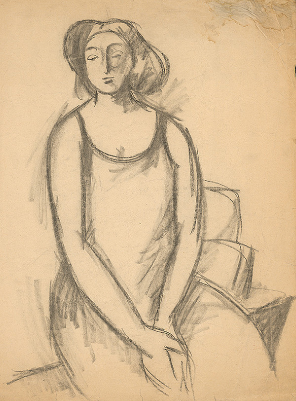 Eugen Nevan – Odpočívajúca tanečnica 