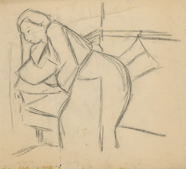 Eugen Nevan – Odpočívajúca 