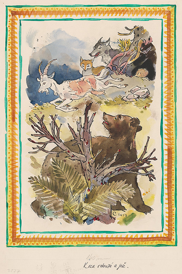 Štefan Cpin – Koza obdratá a jež 