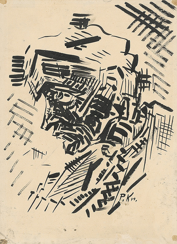 Arnold Peter Weisz-Kubínčan – Head of a Man in a Fur-Cap 