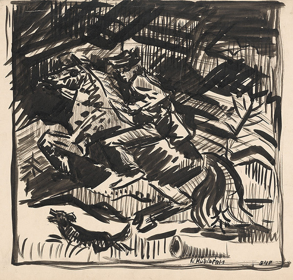 Arnold Peter Weisz-Kubínčan – Jazdec 