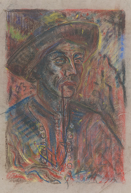 Arnold Peter Weisz-Kubínčan – Gazda s fajkou 