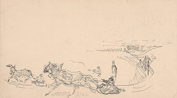 Arnold Peter Weisz-Kubínčan – Zimný motív 