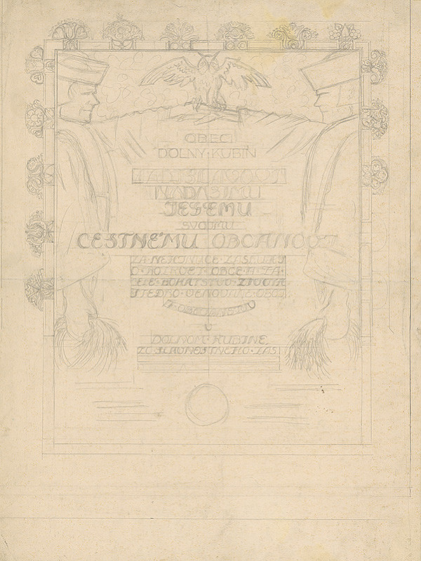 Arnold Peter Weisz-Kubínčan – Návrh na pamätnú tabuľu Nadašimu-Jégemu 