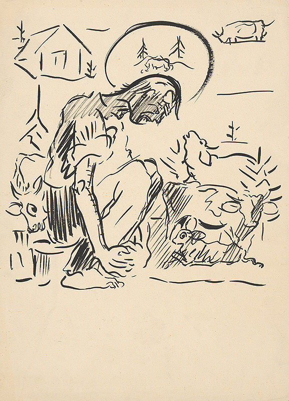 Arnold Peter Weisz-Kubínčan – Schúlený pastier 