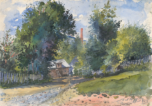 Július Török – Okraj dediny 