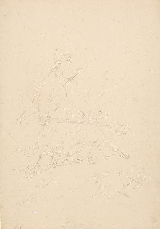 Arnold Peter Weisz-Kubínčan – Poľovník so psami 