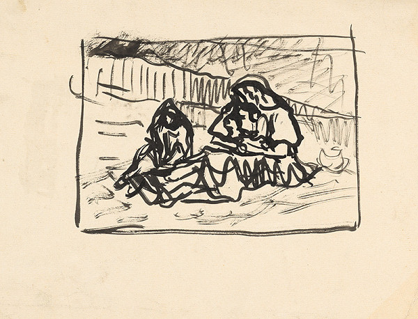 Arnold Peter Weisz-Kubínčan – Sediace ženy 