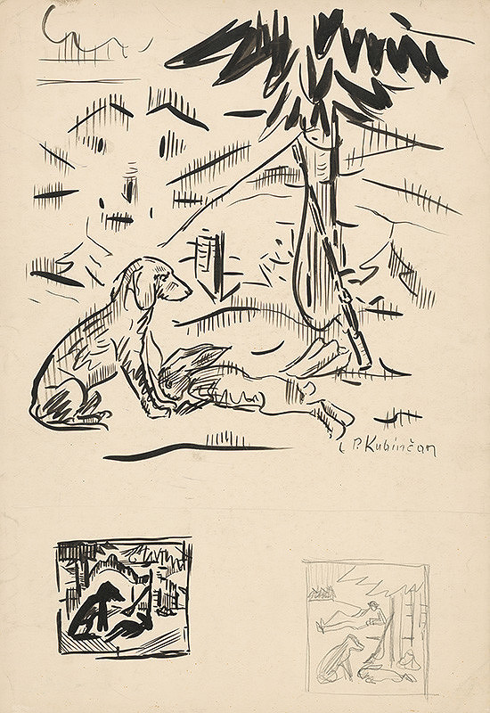 Arnold Peter Weisz-Kubínčan – Náčrty poľovníckych motívov 