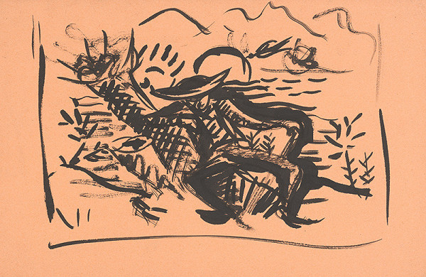 Arnold Peter Weisz-Kubínčan – Odpočívajúci valach 