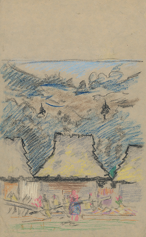 Arnold Peter Weisz-Kubínčan – Náčrt krajiny 