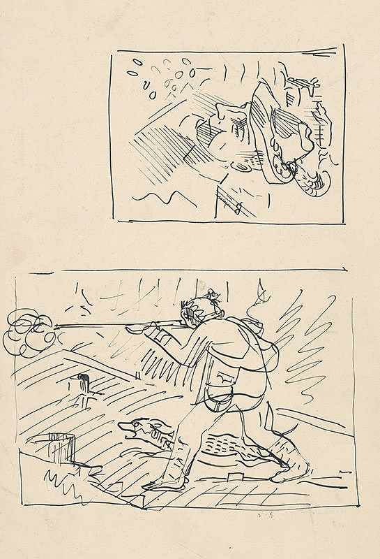 Arnold Peter Weisz-Kubínčan – Strieľajúci poľovník 