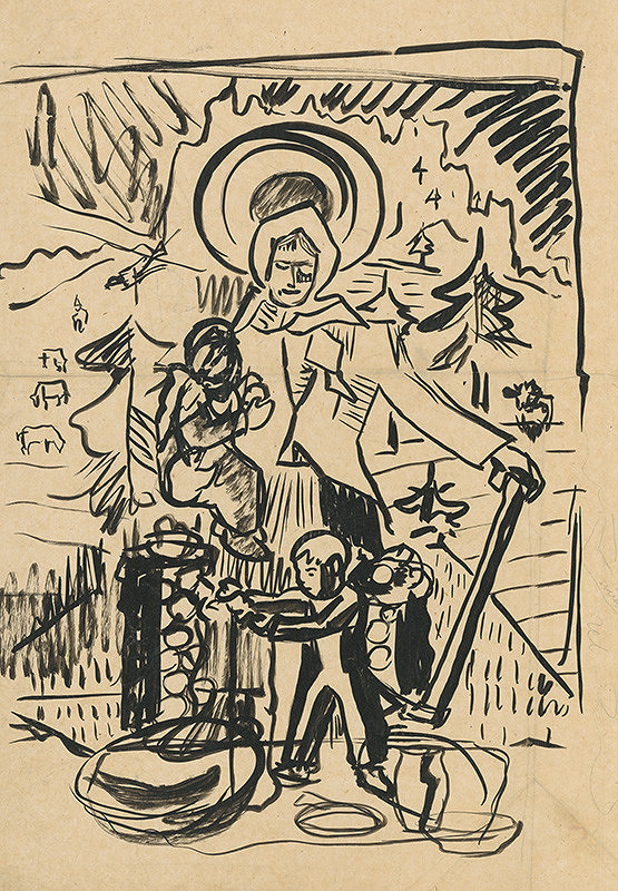 Arnold Peter Weisz-Kubínčan – Slovenská madona 